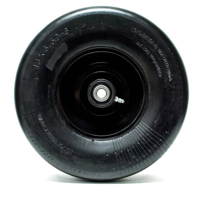 Bethesda Industrial Front Solid Tire Assembly 13X6.5-6 Flat Free Caster Wheel for Scag Mower 482504