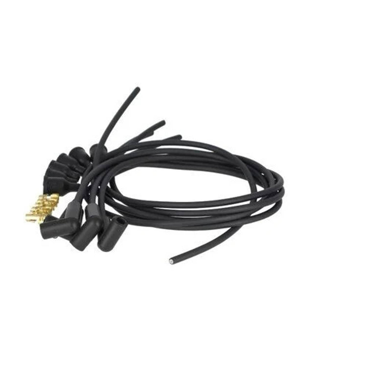 Bethesda Industrial Spark Plug Wire Set - 4 Cylinder - Carbon Core - 90 Degree Boots
