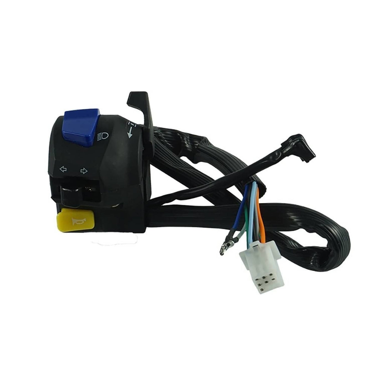 Bethesda Industrial 7/8" Motorcycle Handlebar Electrical  Control Switch for Horn Turn Signal Start