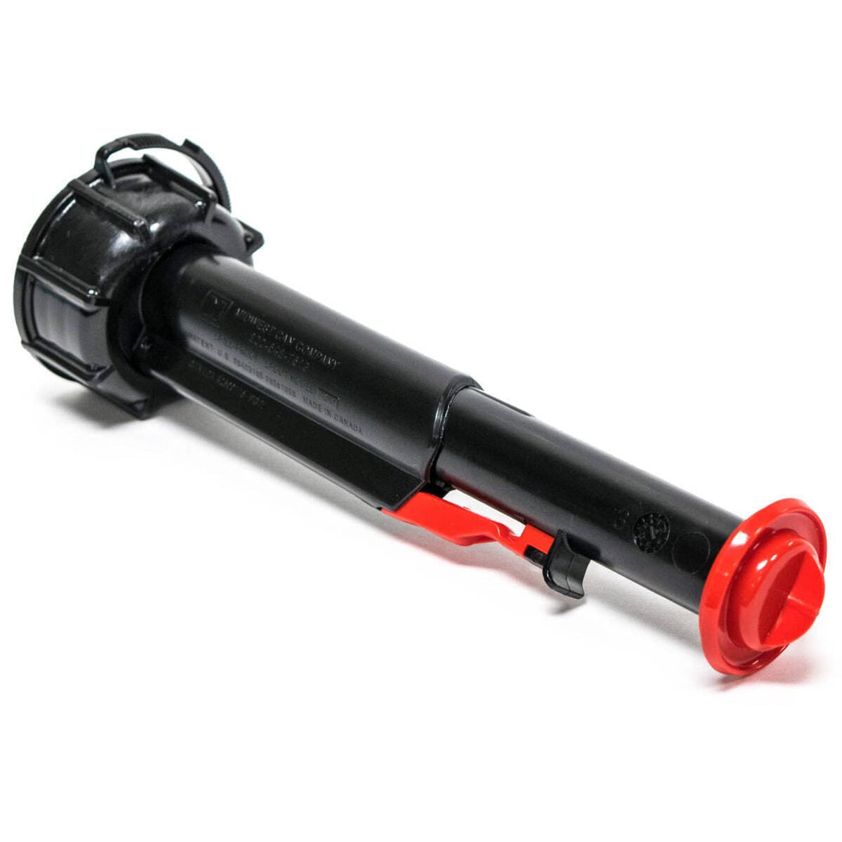 Bethesda Industrial 2PK Midwest Gas Can Screw Cap Collar Stopper Black Vent Spout Kit