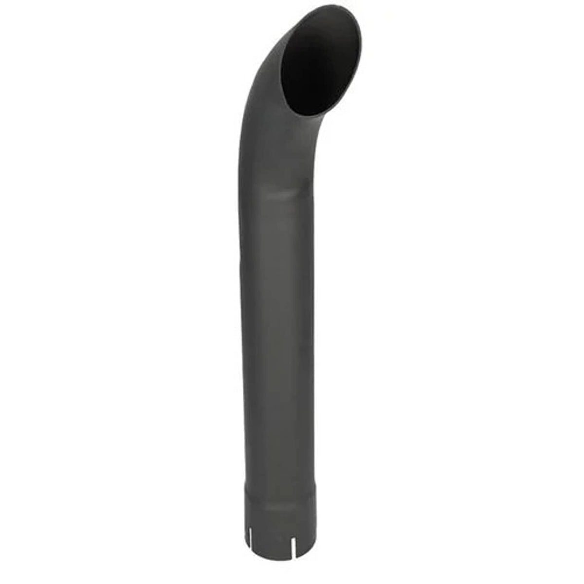 Bethesda Industrial Exhaust Stack - 2-1/2" x 24" Curved Black