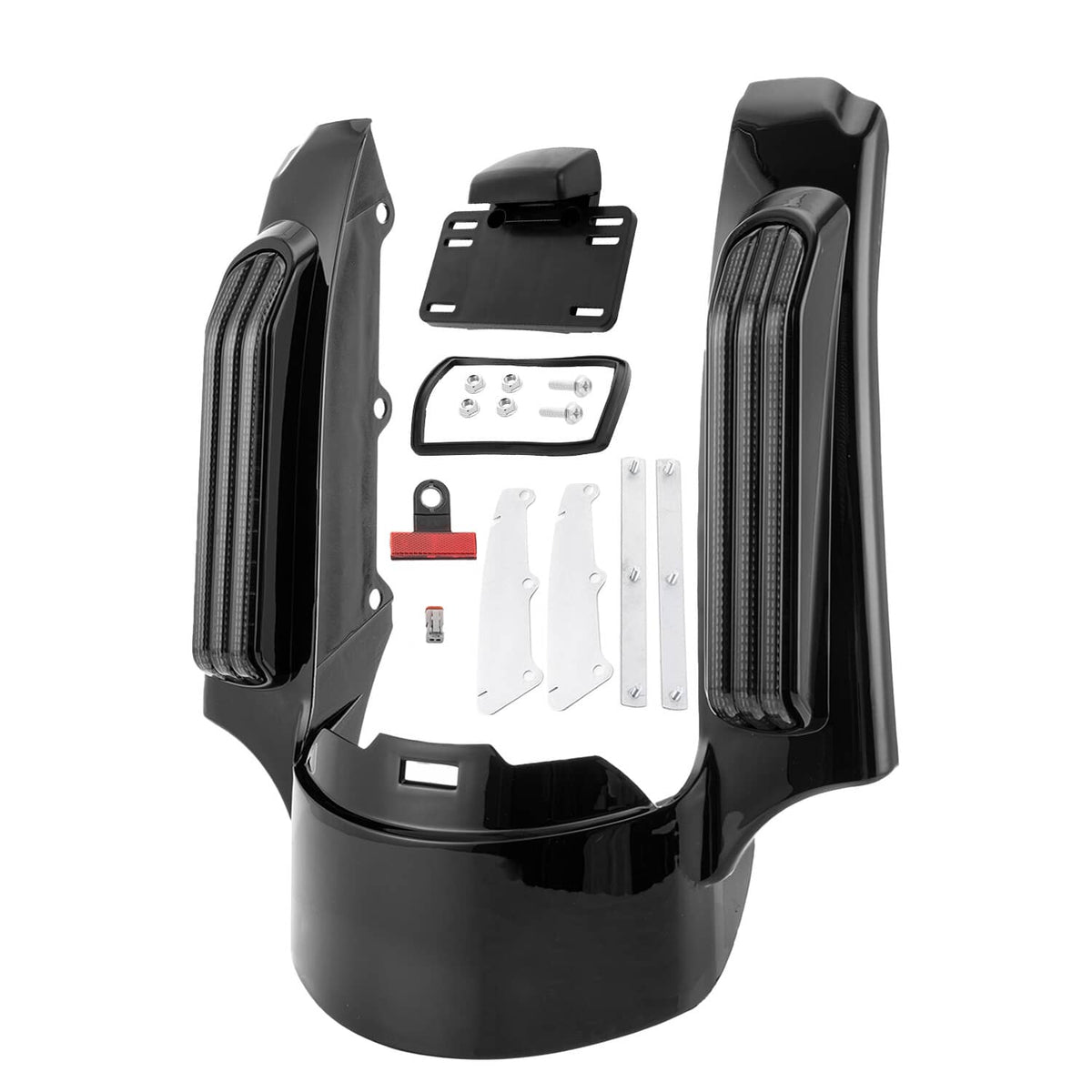 Bethesda Industrial ABS Rear Fender Fascia LED Running Light For Harley Electra Road Glide FLH 2014+