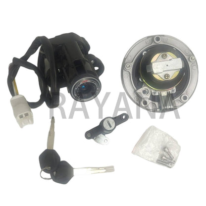 Bethesda Industrial Ignition Switch Gas Fuel Tank Cap For Kawasaki Ninja 650/EX650 2013-2016