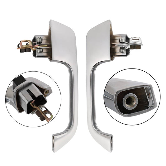 Bethesda Industrial Pair Chrome Outside Exterior Door Handle LH & RH Set For Chevy GMC Pickup Truck
