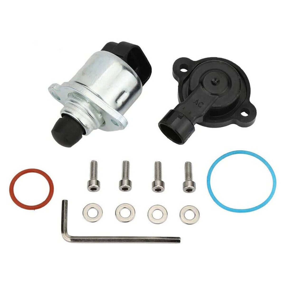 Bethesda Industrial Black 102MM Throttle Body with Position Sensors TPS IAC+Throttle Gas Cable Kits