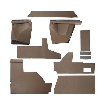 Bethesda Industrial Cab Foam EZ Cab Kit Vinyl with Formed Plastic - Brown fits John Deere 4050 4250