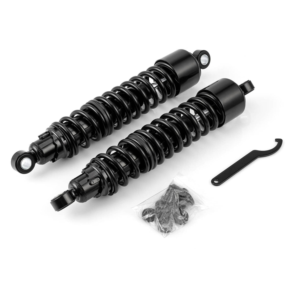 Bethesda Industrial 15" Adjustable Rear Shocks Absorbers For Harley Road King Electra Street Glide