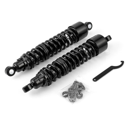 Bethesda Industrial 15" Adjustable Rear Shocks Absorbers For Harley Road King Electra Street Glide