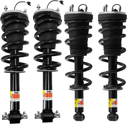 Bethesda Industrial 4x Front Rear Shock Struts Magnetic Fit 2021-2024 Escalade Chevy Tahoe GMC Yukon