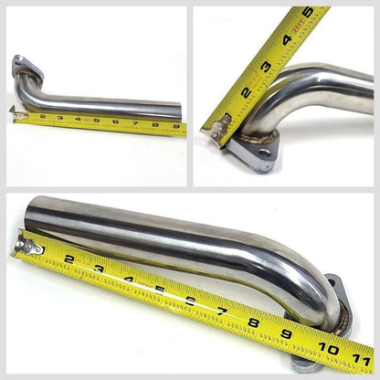 Bethesda Industrial Wastegate SS Dump Tube 2-Bolt For 38MM 35MM Pipe Actuator Turbo Dump Silver