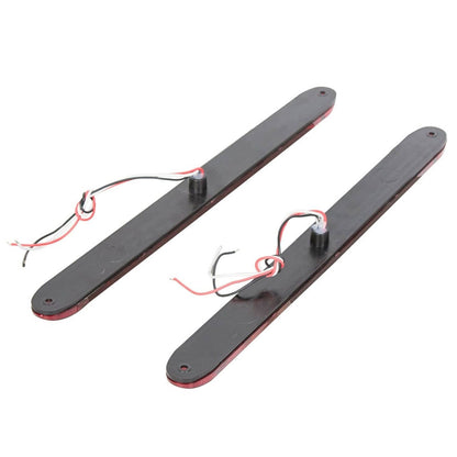 Bethesda Industrial 2 pcs 16" Red Trailer Truck Light Bar 11 LED chips Turn Rear Brake Lamp Strip