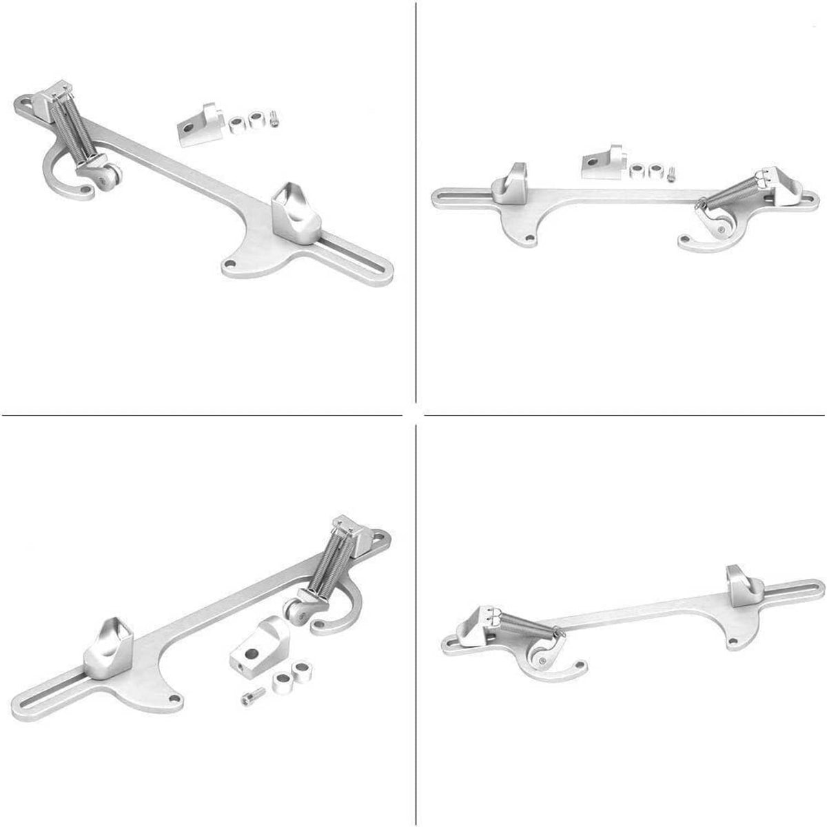 Bethesda Industrial Aluminum Throttle Cable Carb Bracket For Holley 4150 4160 Carb 350 400 SBC New