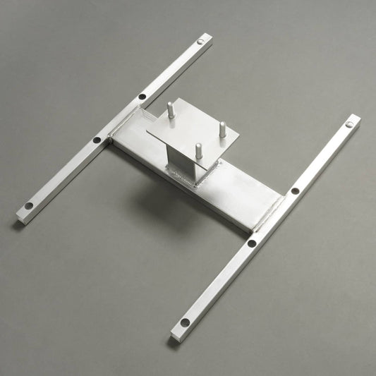 Bethesda Industrial Aluminum H-Mount Spare Tire Carrier 5-Lug Wheel, 16" Stud Spacing Trailer Mount