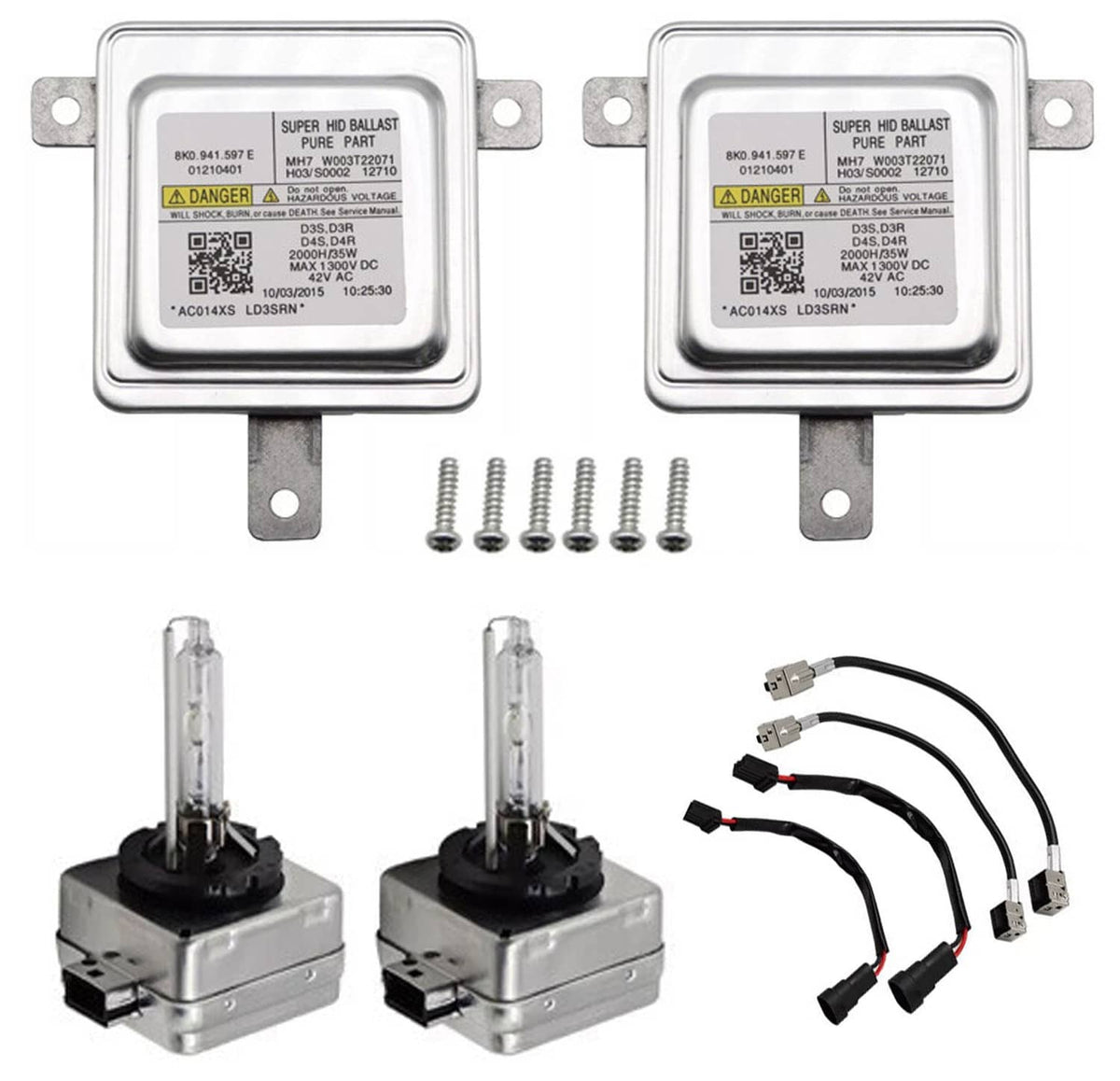 Bethesda Industrial Set For Audi &VW Xenon HID Headlight Ballast Control Unit & D3S Bulb 8K0941597E