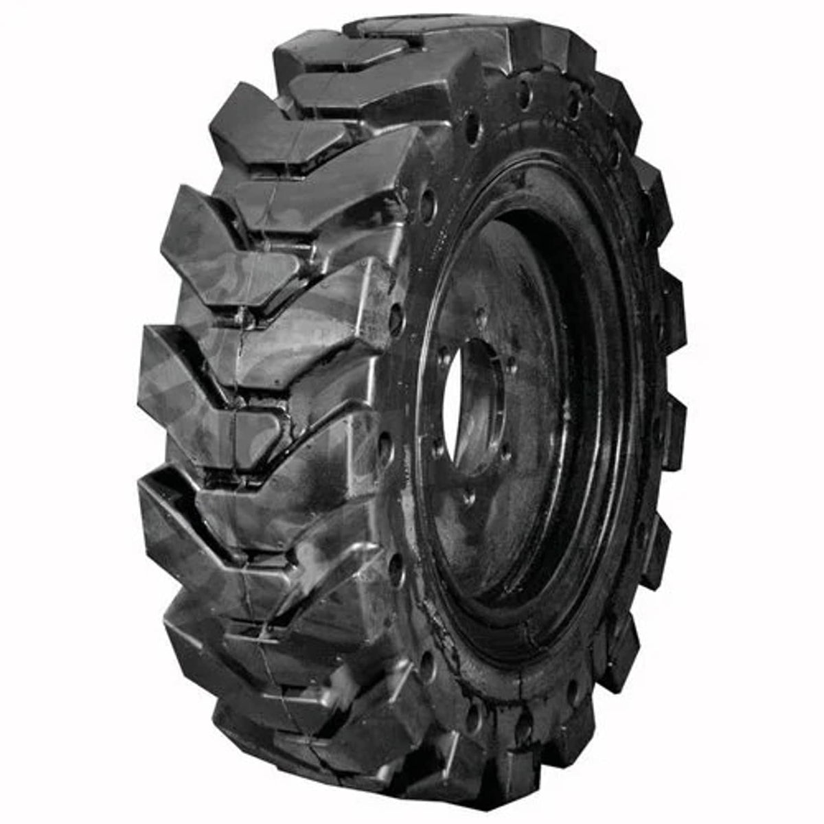 Bethesda Industrial Solid Tire – 27 x 8.5-15 - Left Hand fits John Deere fits New Holland fits Case