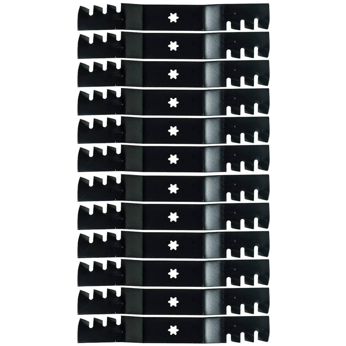 Bethesda Industrial 12PK Mulching Blades for Cub Cadet 742-04053 742-04053A 942-04053A 942-04053B