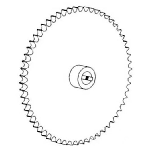 Bethesda Industrial Grain Tank Cross Auger Sprocket fits John Deere 9400 9600 9650 9500 AH140001