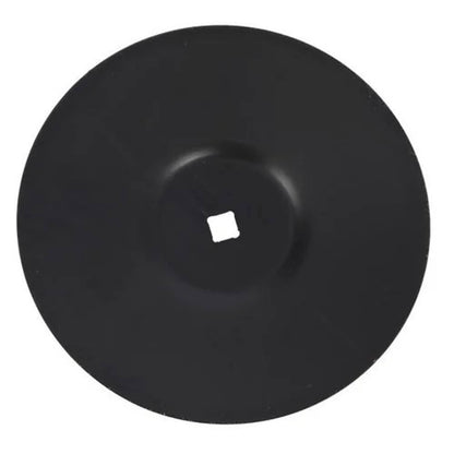 Bethesda Industrial Disc Blade 18" Smooth Edge 7 Gauge 1-1/8" Square Axle Raised Flat Center