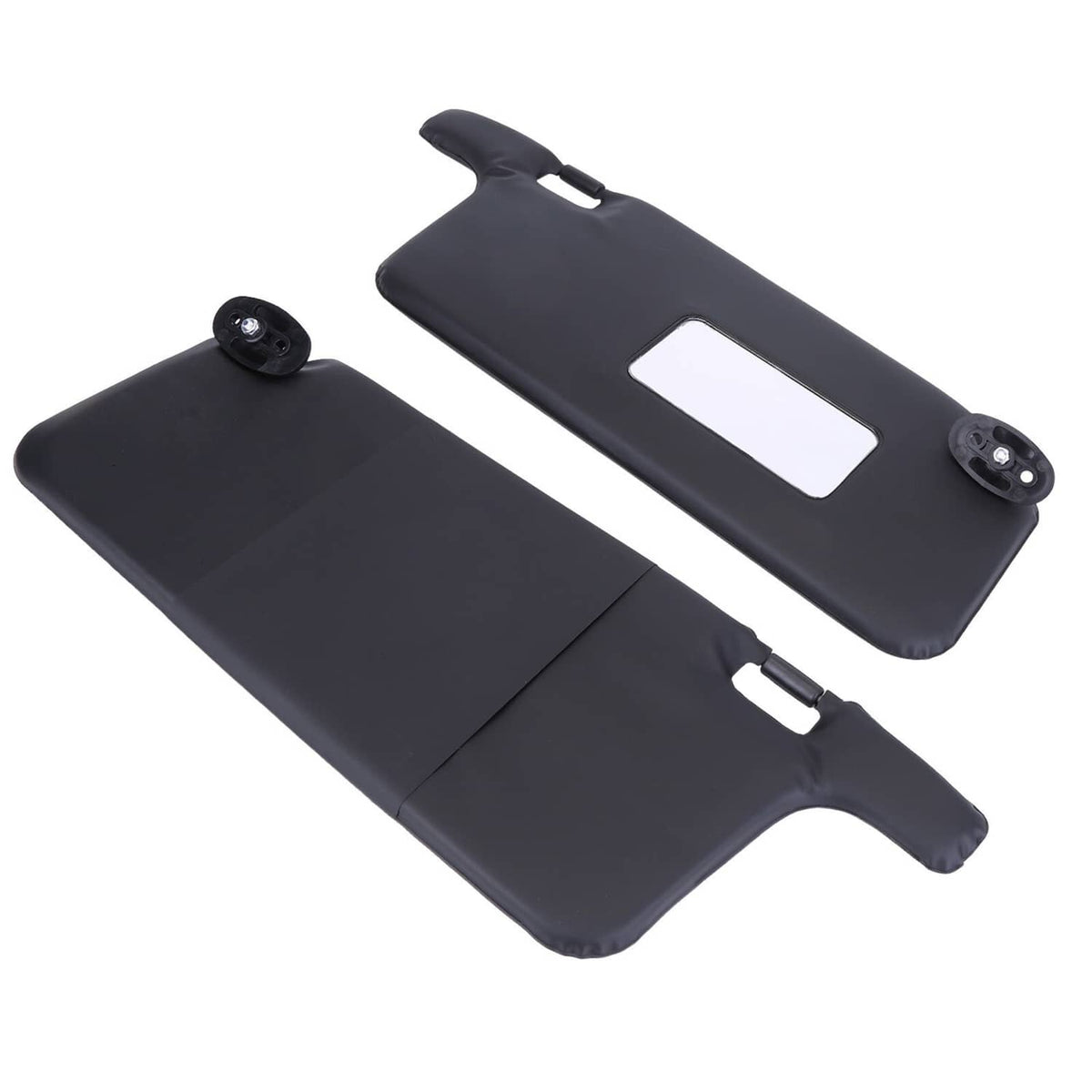 Bethesda Industrial Black For 1996-2001 Honda Civic Sun Visors Left Driver & Right Passenger Set