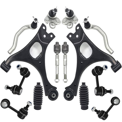 Bethesda Industrial 14Pcs Suspension Kit Front Lower Control Arms for Honda Civic 2006-2011 K620383
