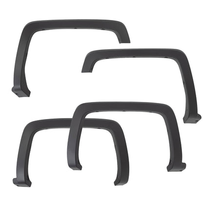 Bethesda Industrial 4x Fender Flares for Chevrolet Silverado 1500 2500HD 3500HD Front & Rear Side