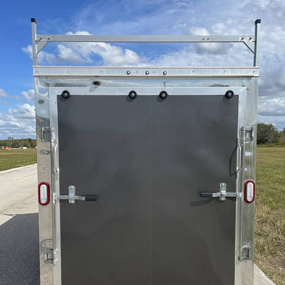Bethesda Industrial Adjustable Roof Mount Ladder Rack Bracket 400 lbs For Universal Trailer 4'-8.5'