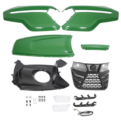 Bethesda Industrial Side Panel&Upper Hood&Grille&Headlight For John Deere X300 X304 X310 X320 X350