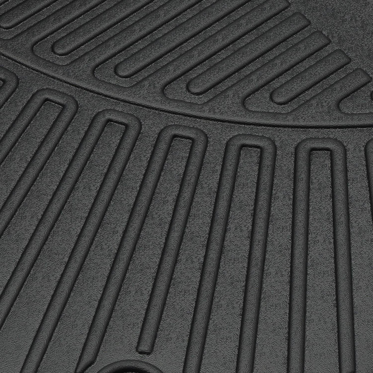 Bethesda Industrial Front & 2nd & 3rd Row TPE Floor Mats Liners Set For 2009-2015 Honda Pilot 4-Door