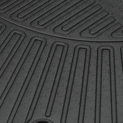 Bethesda Industrial Front & 2nd & 3rd Row TPE Floor Mats Liners Set For 2009-2015 Honda Pilot 4-Door