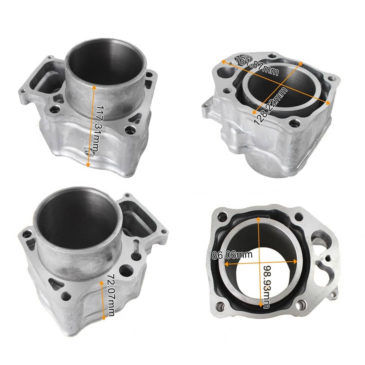 Bethesda Industrial New Cylinder Piston Gasket Top End Rebuild Kit for 2007-18 Honda Rancher TRX420