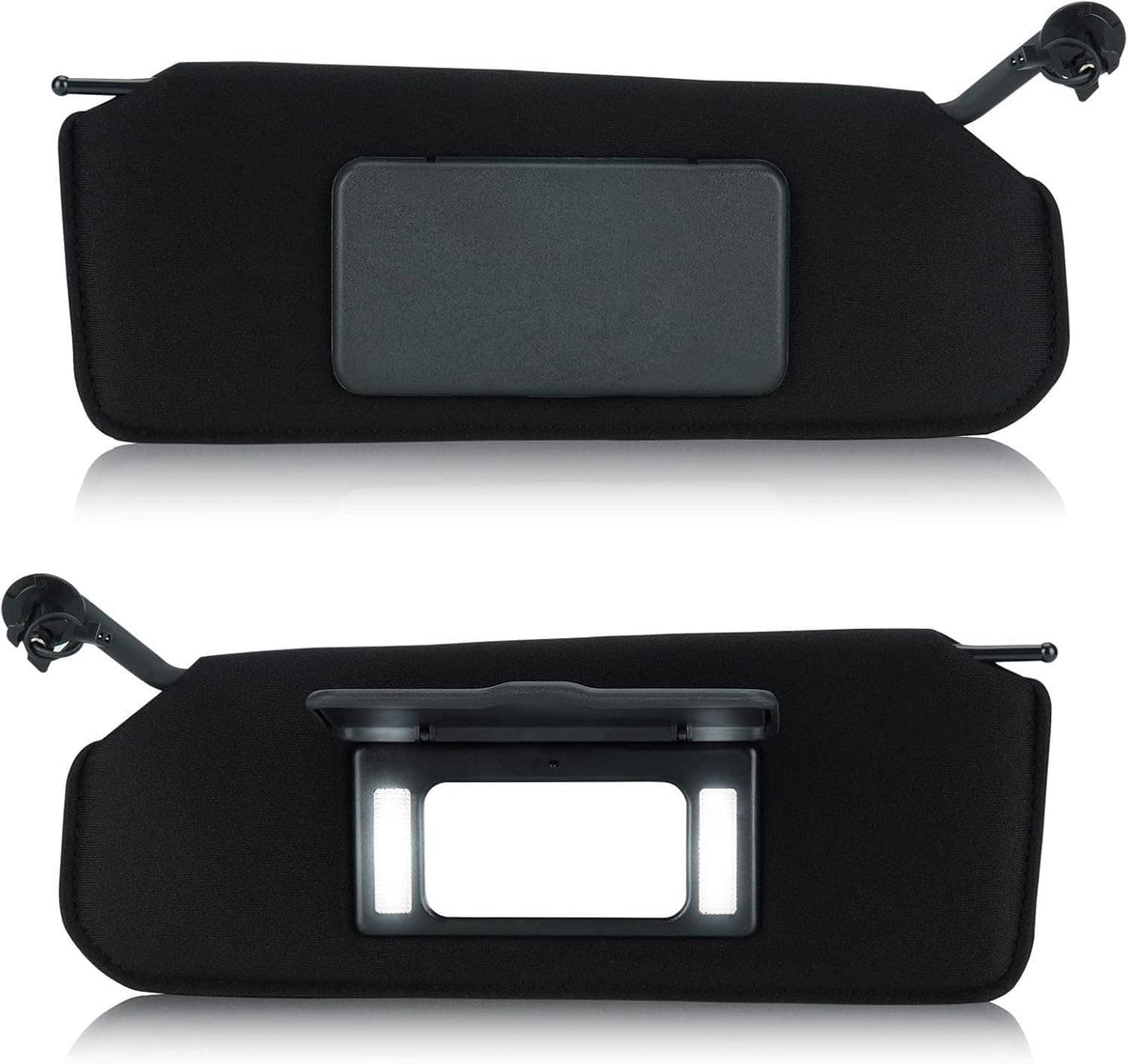 Bethesda Industrial New Updated Sun Visors Sun Shades W/Bright LED Light Set For 1997-04 Corvette C5