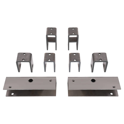 Bethesda Industrial 2" Slipper Spring Tandem Axle Hanger Kit w/ 2 Equalizer Bolts For Trailer