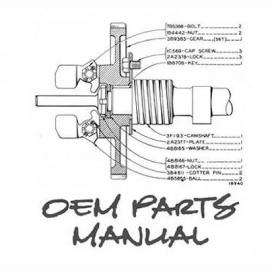 Bethesda Industrial Parts Manual fits John Deere 1050 1050 PC2016