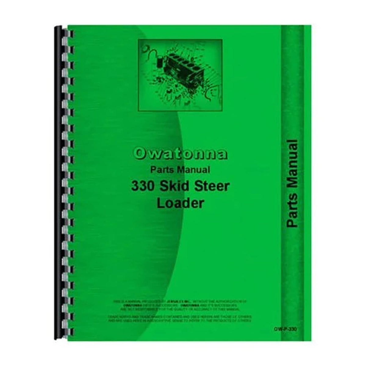 Bethesda Industrial Parts Manual fits Owatonna 330