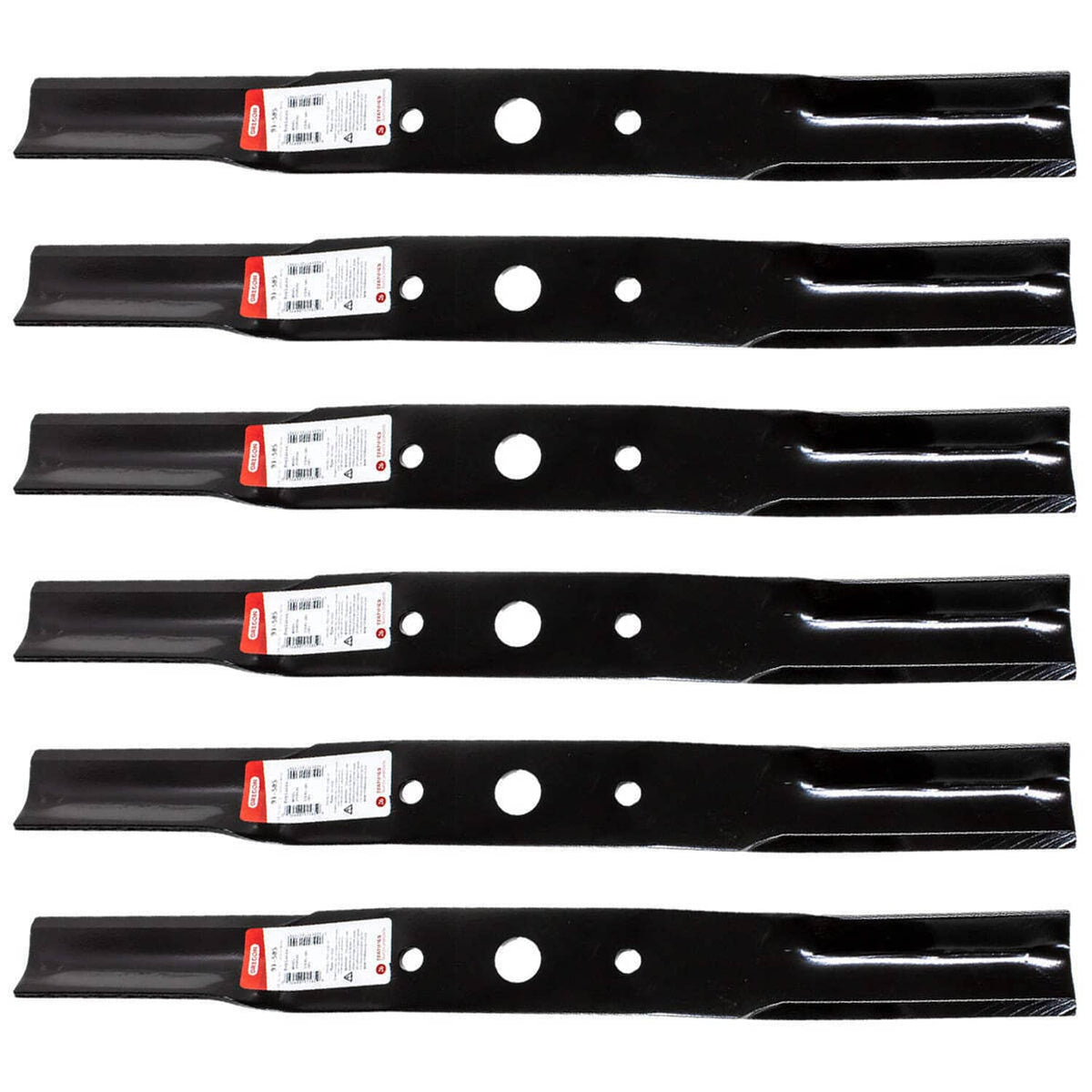 Bethesda Industrial 6PK Oregon 91-585 Mower Blades for Woods 1008199 72" RD7200 PRD7200 RD72