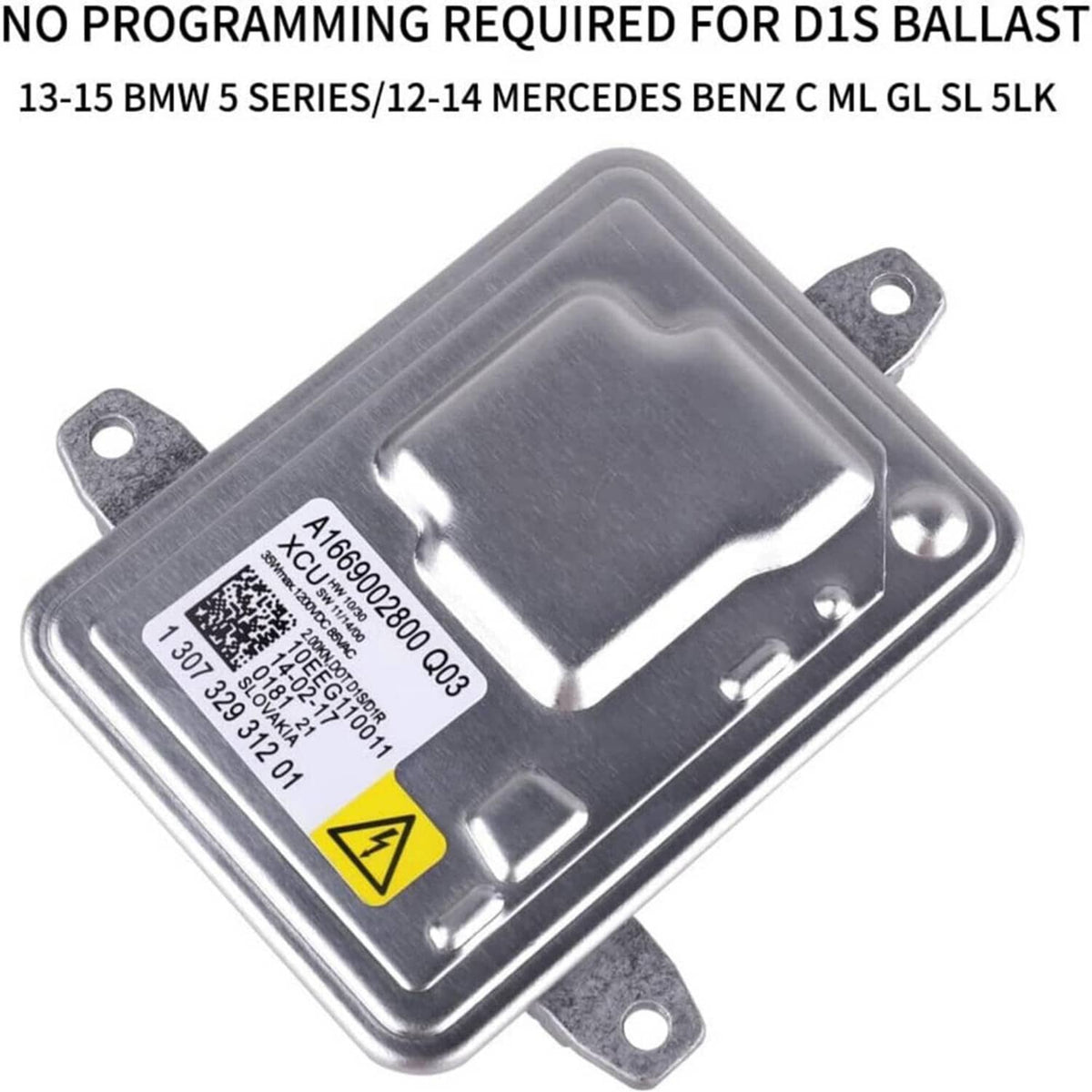 Bethesda Industrial Xenon HID Headlight Unit Ballast A1669002800 Q03 For Benz GL350 ML350 SL65 AMG