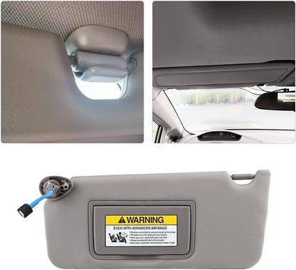 Bethesda Industrial 2x Sun Visor w/LED Light Mirror Set For 2008-2017 Honda Accord 83280-TA5-A51ZA