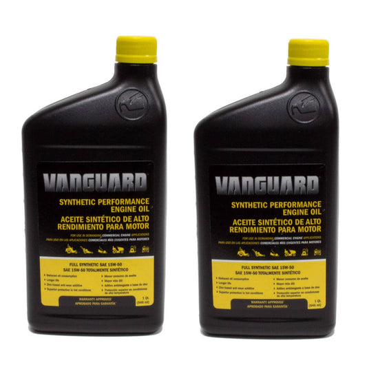 Bethesda Industrial (2) OEM Briggs & Stratton Vanguard 15W-50 1 Quart Synthetic Oil 100169
