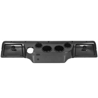 Bethesda Industrial For Club Car DS 1982-UP Golf Cart Carbon Style Dash DashBoard Cover Cup Holders