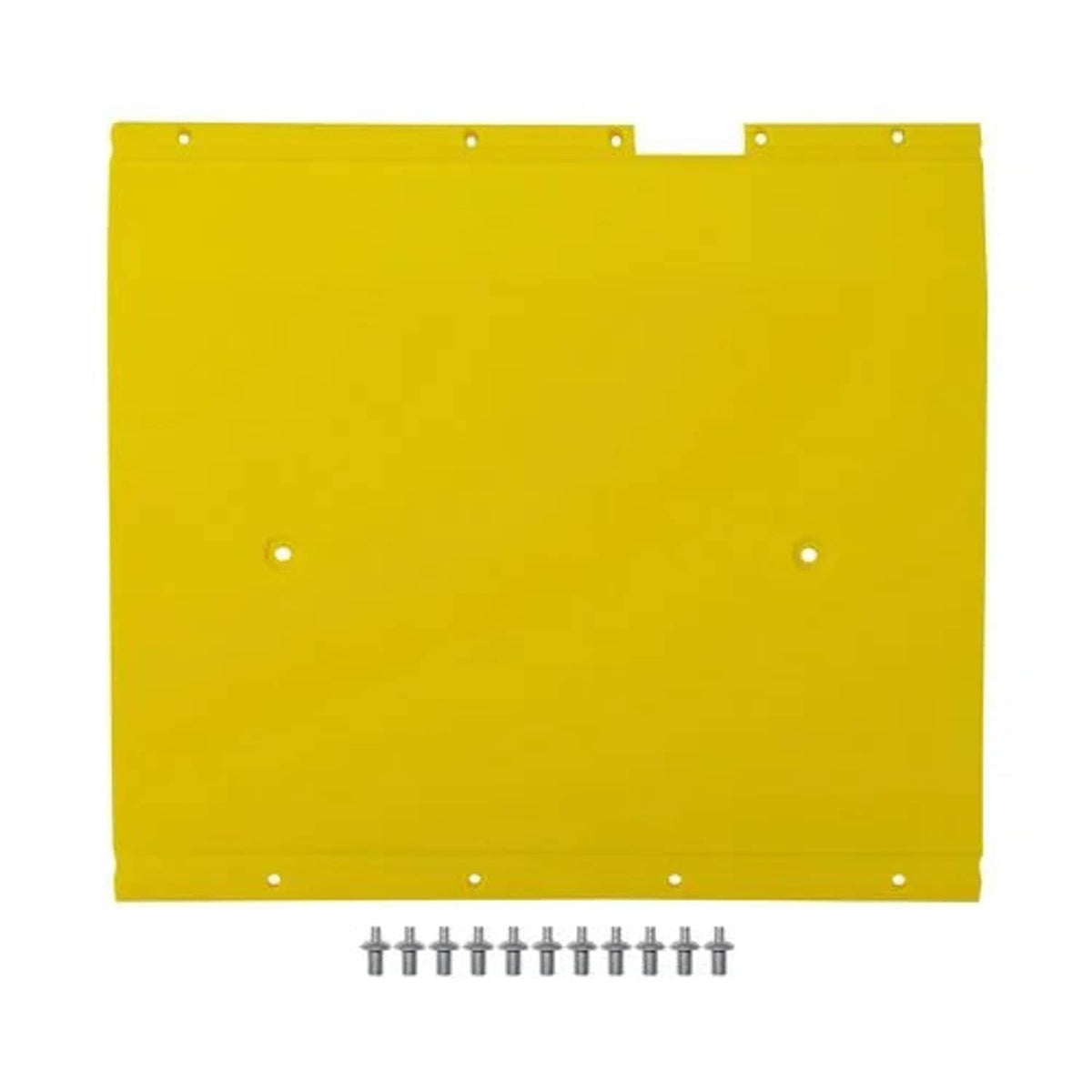 Bethesda Industrial Poly Skid Cover - 17-5/8" Panel -Yellow fits John Deere 200 900