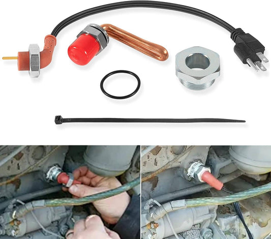 Bethesda Industrial DZ102076 Engine Coolant Heater Kit for John Deere Tractors, Engine Block Heater