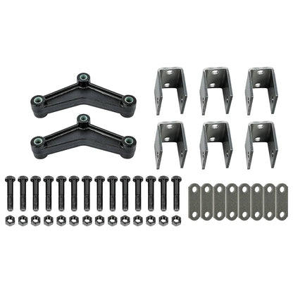Bethesda Industrial Trailer Leaf Spring Hanger Kit For Double Eye Springs Tandem Axle Suspension Kit