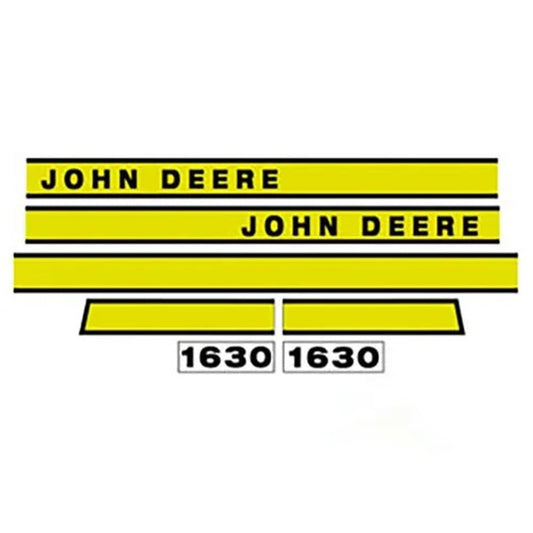 Bethesda Industrial 1630 Hood Decal fits John Deere 1630 JD1630 L33427 RH L33428 LH