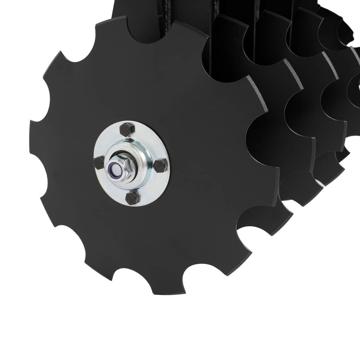 Bethesda Industrial 34" Disc Plow Harrow w/ 2-inch Receiver Hitch 8-blade disc For Tractor ATV UTV
