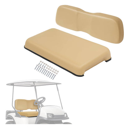 Bethesda Industrial Front Seat Assembly Bottom&Back Cushion For Club Car DS 2000.5-UP Tan Golf Cart