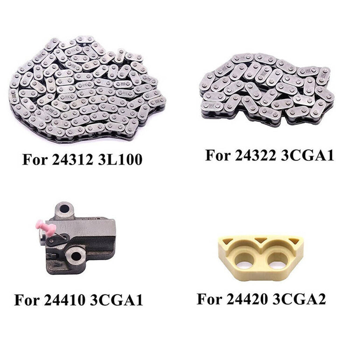 Bethesda Industrial Engine Timing Chain Kit For Hyundai KIA Santa Fe Sorento Azera 3.8 24410-3CGA3
