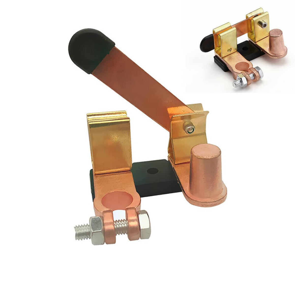Bethesda Industrial Knife Blade Switch Battery Disconnect Top Post Heavy Duty Shut Off Car 12v/24v
