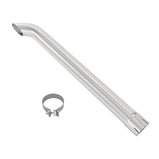 Bethesda Industrial Stainless Steel Exhaust Pipe Stack For Farmall IH 1026 1066 1566 Tractor w/Clamp