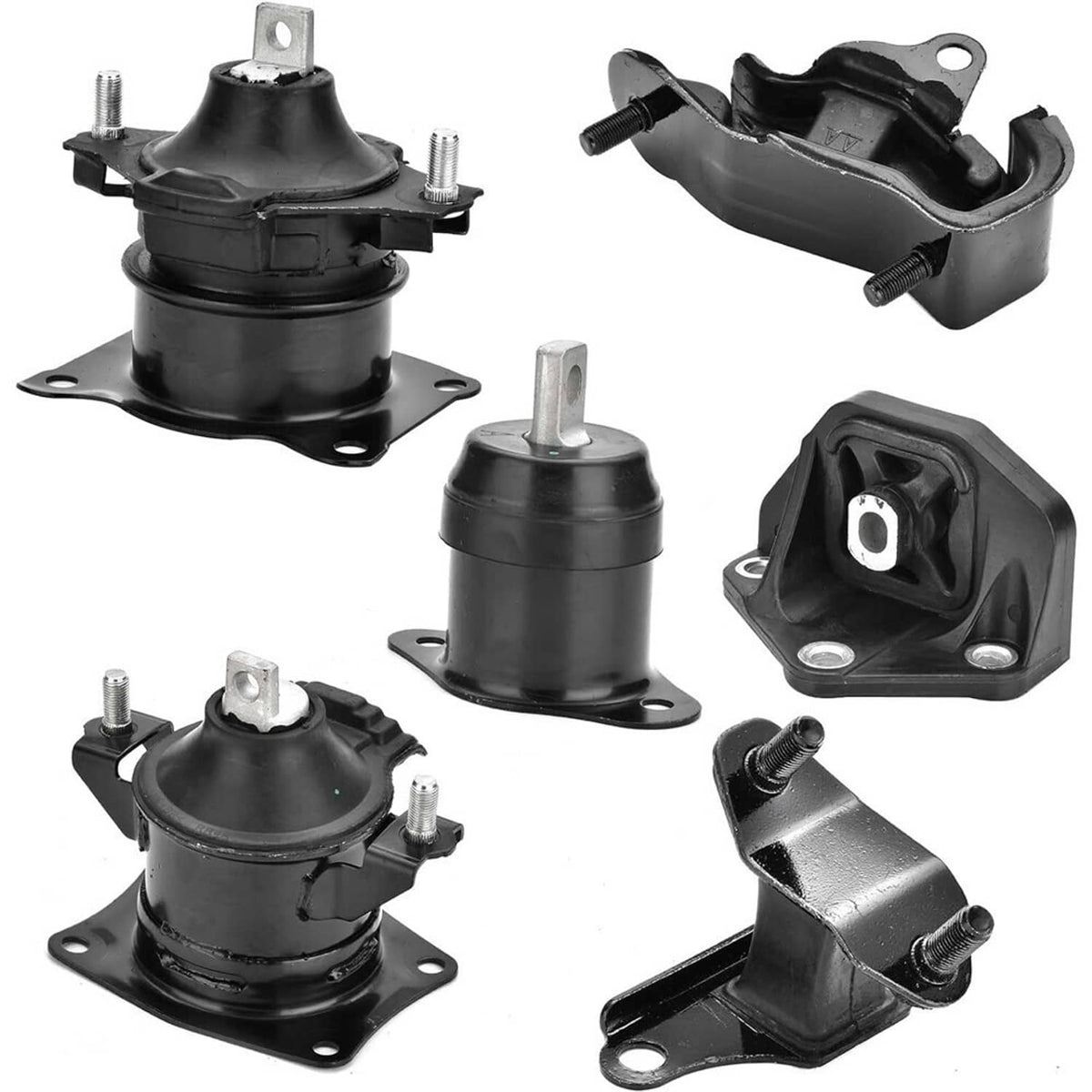 Bethesda Industrial 6PCS For 2003-2007 Honda Accord 2.4L Auto Engine Motor & Transmission Mount Set