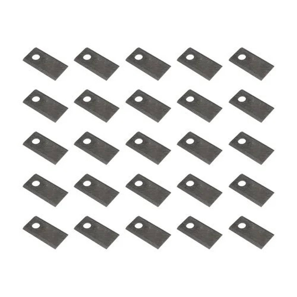 Bethesda Industrial Disc Mower Blade Double Edge Flat 25 Pack fits Fahr KM 24 KM 25 06561542